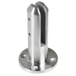 Vrchné kotvenie pre sklo 12,76 mm, brúsená AISI 316 Vrchné kotvenie pre sklo 12,76 mm, brúsená AISI 316
